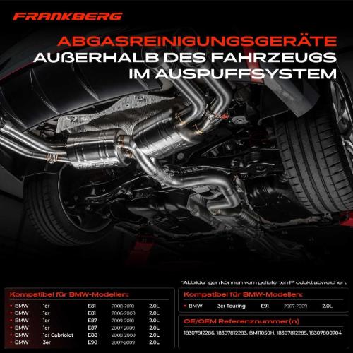1x Partikelfilter für BMW 1er E81 E87 E88 118d 116d 3er E90 E91 Bild 1x Partikelfilter für BMW 1er E81 E87 E88 118d 116d 3er E90 E91