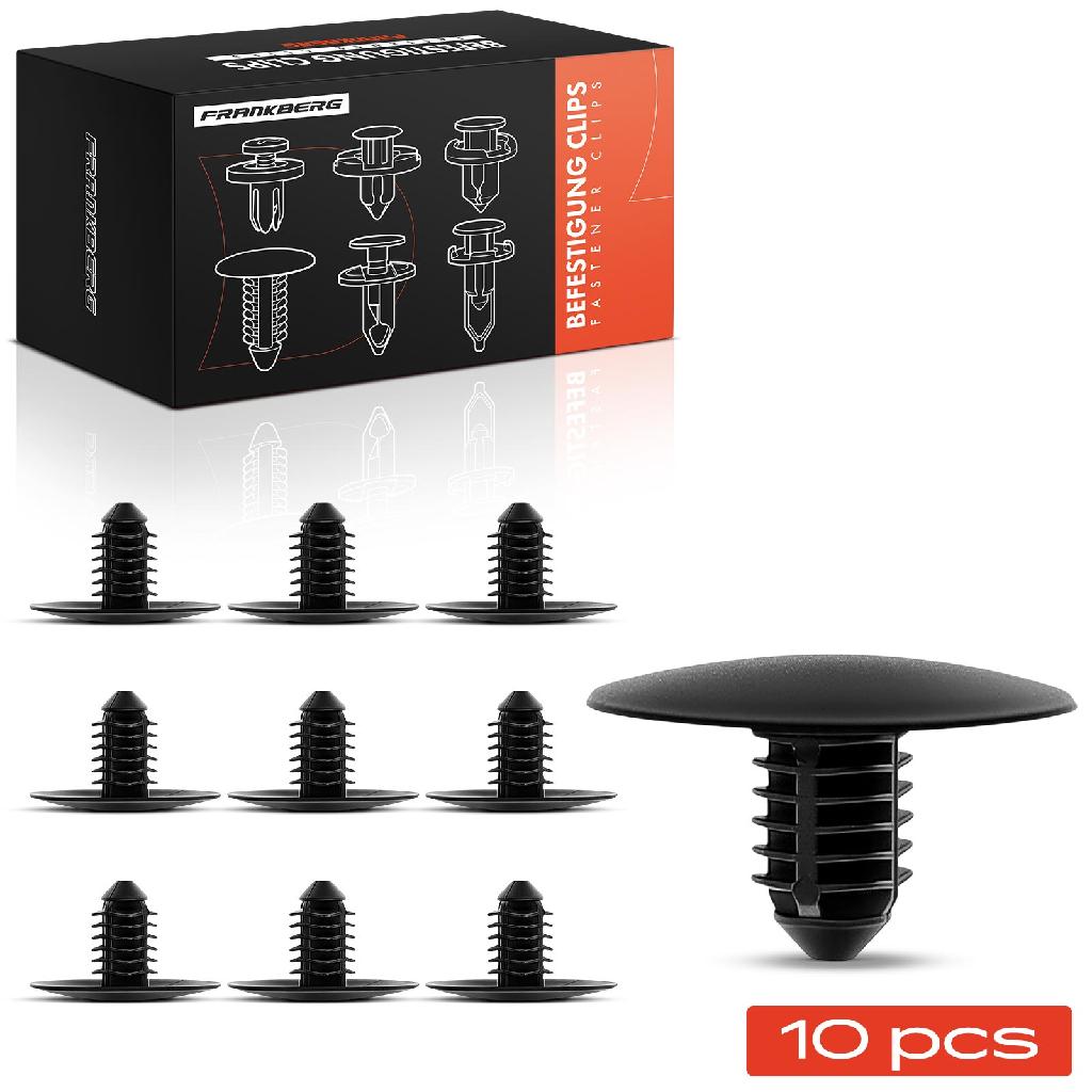 10x Befestigungsclips Motorhaubendämmung für Mazda CX-3 CX-5 CX-7 CX-9 MX-5 IV