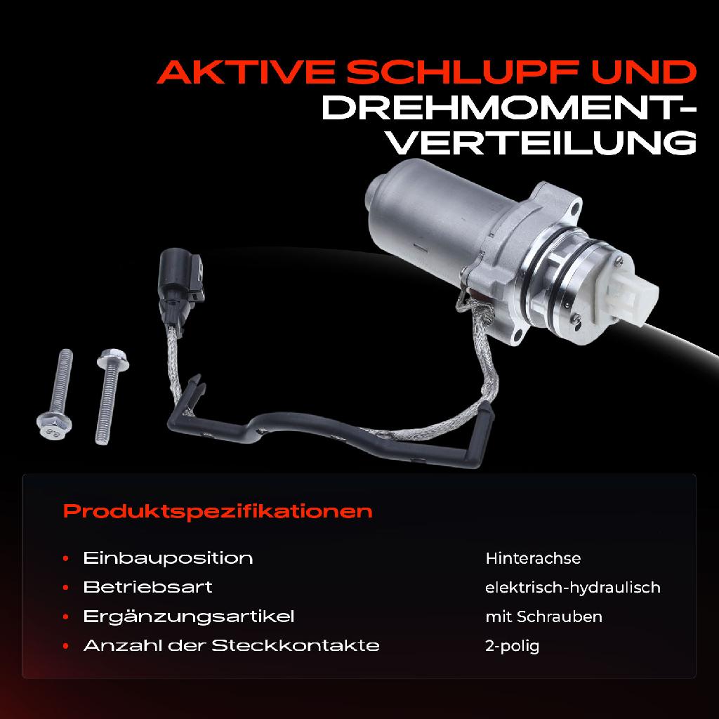 1x Lamellenkupplungspumpe für Audi A3 Sportback Q3 Skoda Yeti