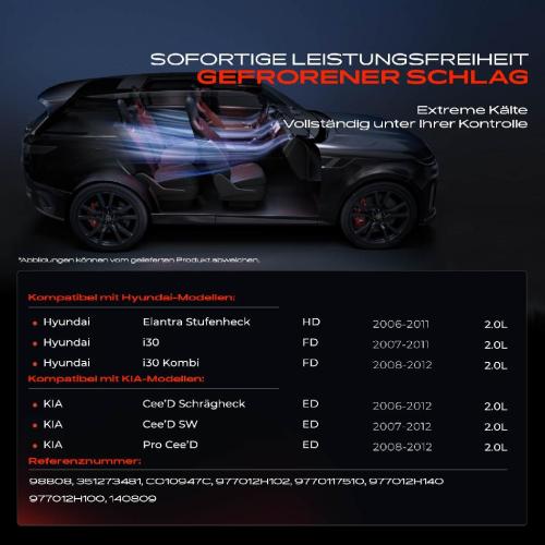 1x Klimakompressor für Hyundai Elantra HD i30 FD KIA Pro Cee'D ED 2.0L Bild 1x Klimakompressor für Hyundai Elantra HD i30 FD KIA Pro Cee'D ED 2.0L