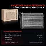 1x Wärmetauscher Innenraumheizung für Citroën C3 III Peugeot 208 I CA CC CR 2008 I