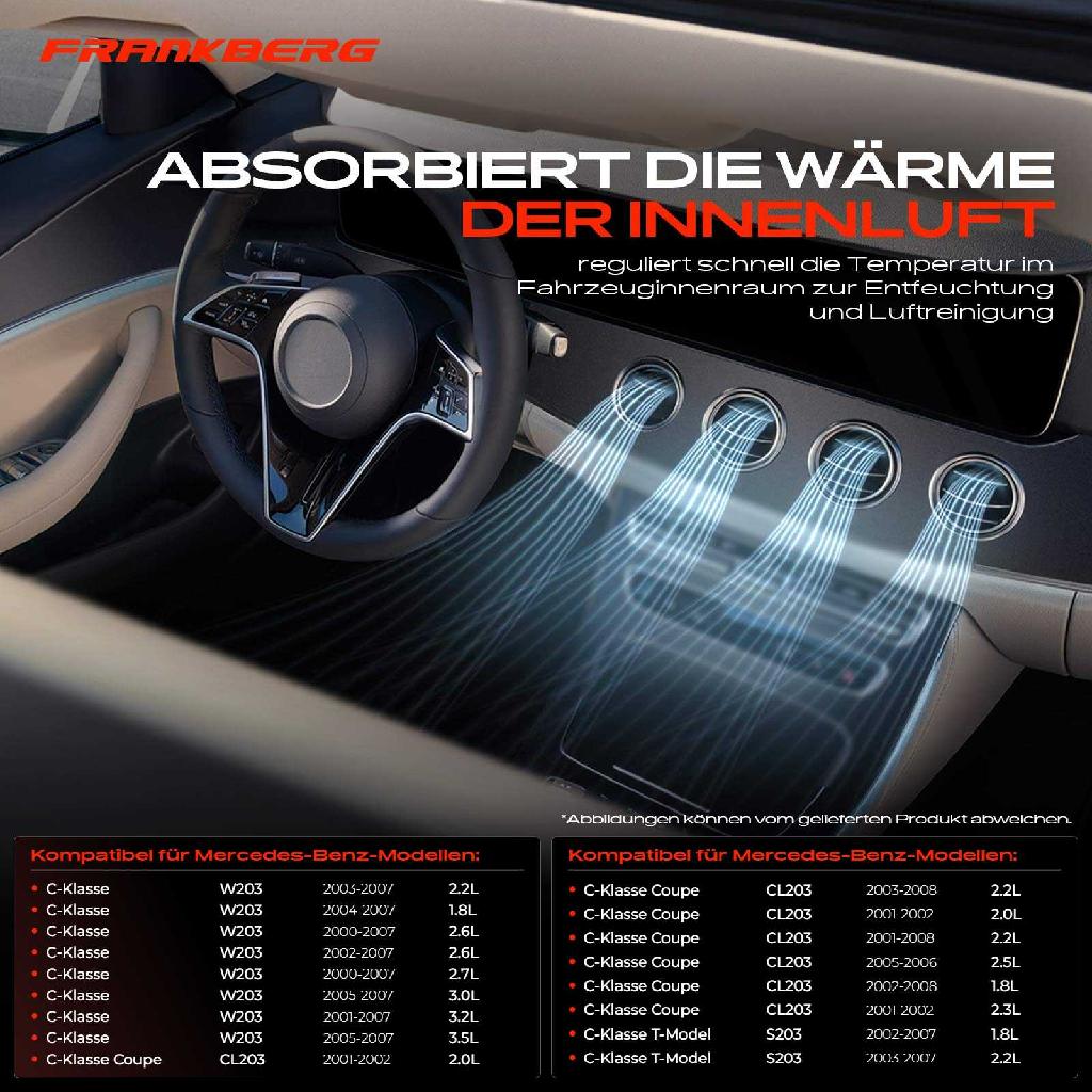 1x Verdampfer Klimaanlage für Mercedes-Benz W203 CL203 S203 A209 C209 W463