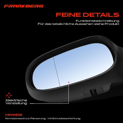 1x Außenspiegel Links für Nissan Micra C III 1.6L 1.0L 1.2L 1.5L K12 2003-2010 Bild 1x Außenspiegel Links für Nissan Micra C III 1.6L 1.0L 1.2L 1.5L K12 2003-2010