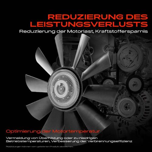 1x Viscokupplung Kühlerlüfter für VW Crafter Mercedes Benz Sprinter 901 903 904 906 Bild 1x Viscokupplung Kühlerlüfter für VW Crafter Mercedes Benz Sprinter 901 903 904 906