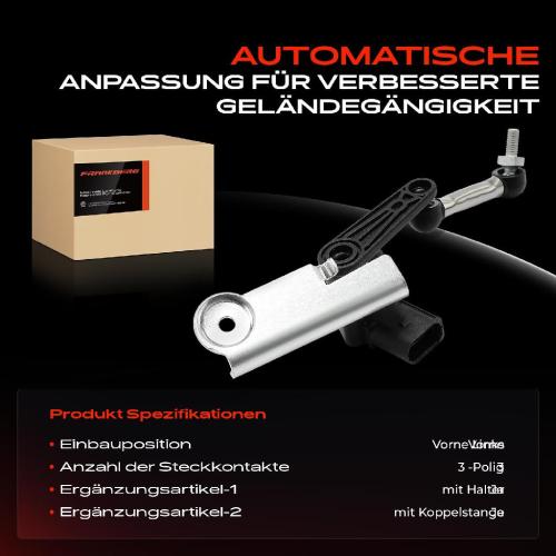 1x Höhensensor Niveauregulierung Vorne Links für Tesla Model S 5YJS Schrägheck Bild 1x Höhensensor Niveauregulierung Vorne Links für Tesla Model S 5YJS Schrägheck