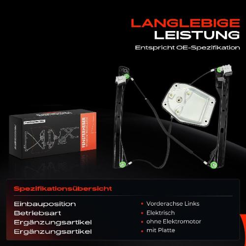 1x Fensterheber Vorne Links für VW Golf Plus 05-13 Bild 1x Fensterheber Vorne Links für VW Golf Plus 05-13