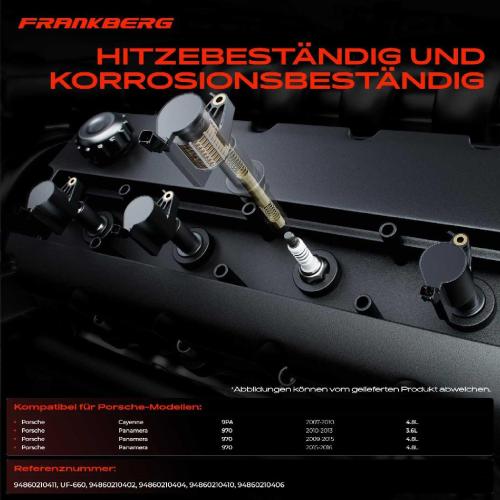 6x Zündmodul Zündspule für Porsche Cayenne 9PA Panamera 970 4.8L 3.6L 2007-2016 Bild 6x Zündmodul Zündspule für Porsche Cayenne 9PA Panamera 970 4.8L 3.6L 2007-2016