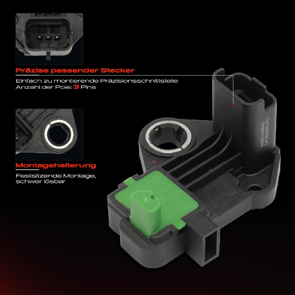 1x Kurbelwellensensor Impulsgeber für Citroën C4 C5 DS4 Jumper DS DS4/DS4 DS5 Peugeot 308 Boxer