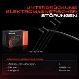 4x Zündleitungssatz Zündkabel für Honda Accord VI Civic V VI CRX III HR-V Logo