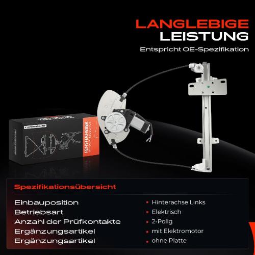 1x Fensterheber Hinten Links für Nissan Terrano II R20 SUV Bild 1x Fensterheber Hinten Links für Nissan Terrano II R20 SUV