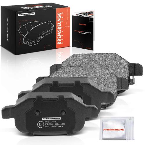 4x Bremsbeläge Hinterachse für Fiat 500L 351 352 0.9L 1.2L 1.4L 1.6L 2012-2025 2012-2025 Bild 4x Bremsbeläge Hinterachse für Fiat 500L 351 352 0.9L 1.2L 1.4L 1.6L 2012-2025 2012-2025