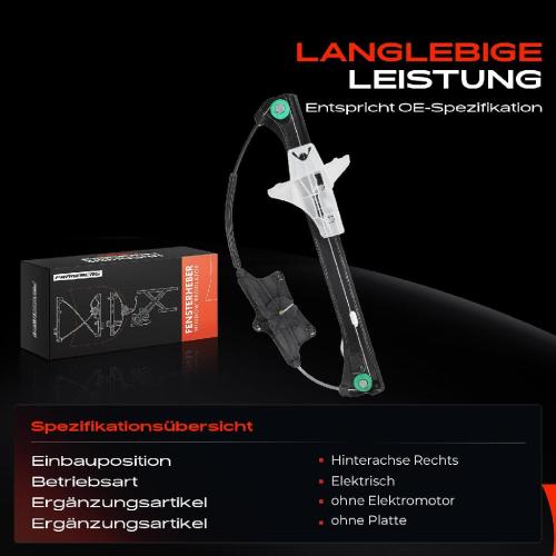 1x Fensterheber Hinten Rechts für VW Passat Variant Alltrack 3G5 CB5 3G2 CB2 Kombi Bild 1x Fensterheber Hinten Rechts für VW Passat Variant Alltrack 3G5 CB5 3G2 CB2 Kombi