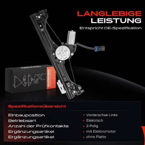 1x Fensterheber Vorne Links für Fiat 500 C 312 0.9 1.2L 1.4L BJ ab. 2008 Bild 1x Fensterheber Vorne Links für Fiat 500 C 312 0.9 1.2L 1.4L BJ ab. 2008