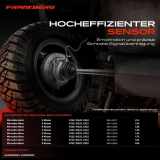 1x ABS Sensor Hinterachse links für Mercedes-Benz Sprinter 4,6-T B906 Kasten 2.2L 2.1L 3.0L 3.5L 2006-2018