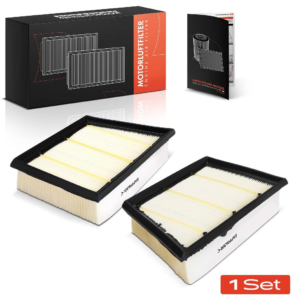 2x Luftfilter Filtereinsatz für Porsche 911 992 Cabriolet Targa 3.0L ab 2019
