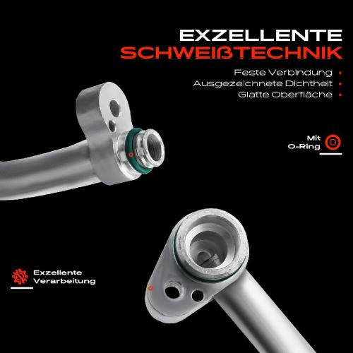 1x Niederdruckleitung Klimaanlage für BMW 1er F20 F21 3er F30 F31 F32 F36 1.6L 2.0L Bild 1x Niederdruckleitung Klimaanlage für BMW 1er F20 F21 3er F30 F31 F32 F36 1.6L 2.0L