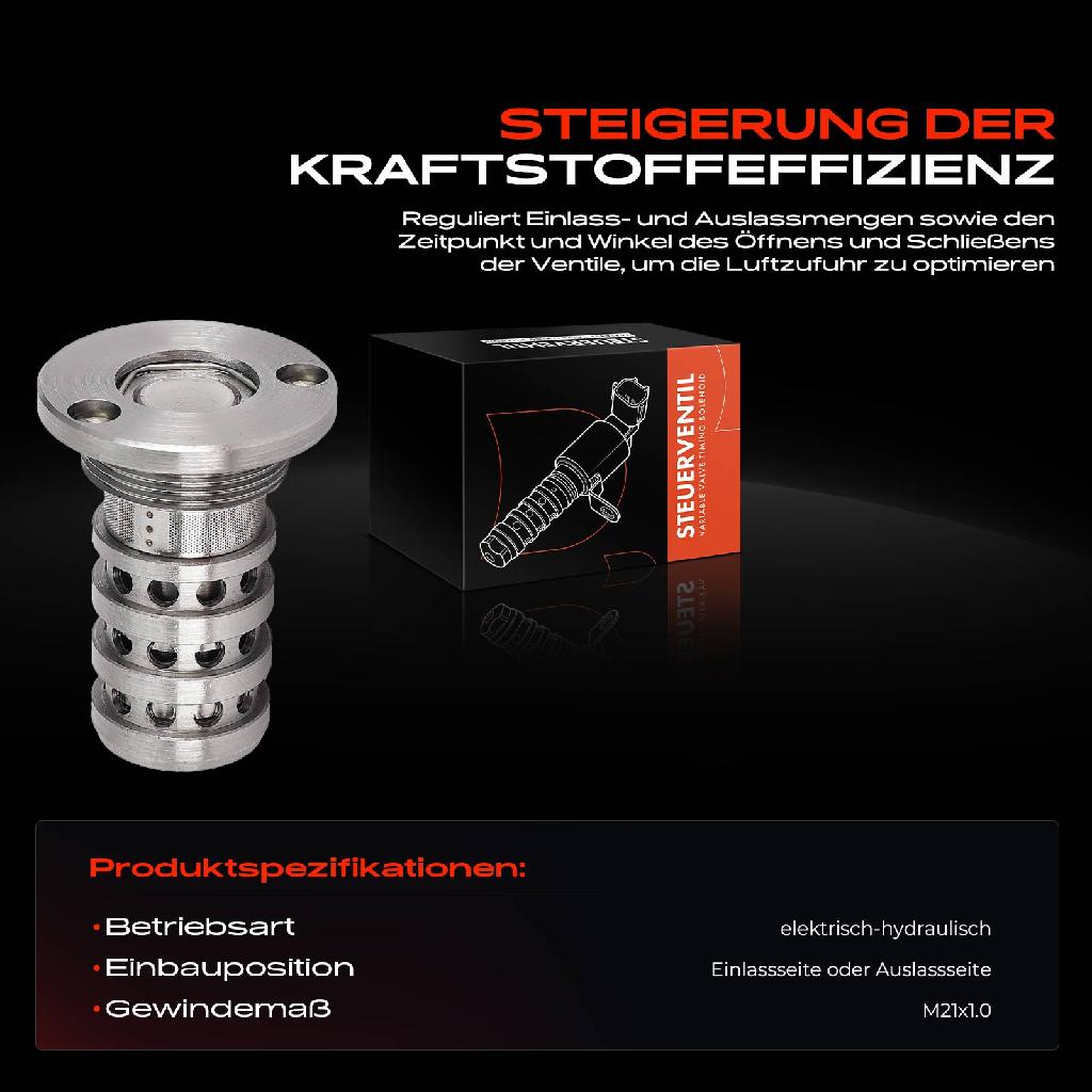 1x Zentralventil Nockenwellenverstellung für VW Golf Passat Audi A3 A4 A6 Seat Skoda