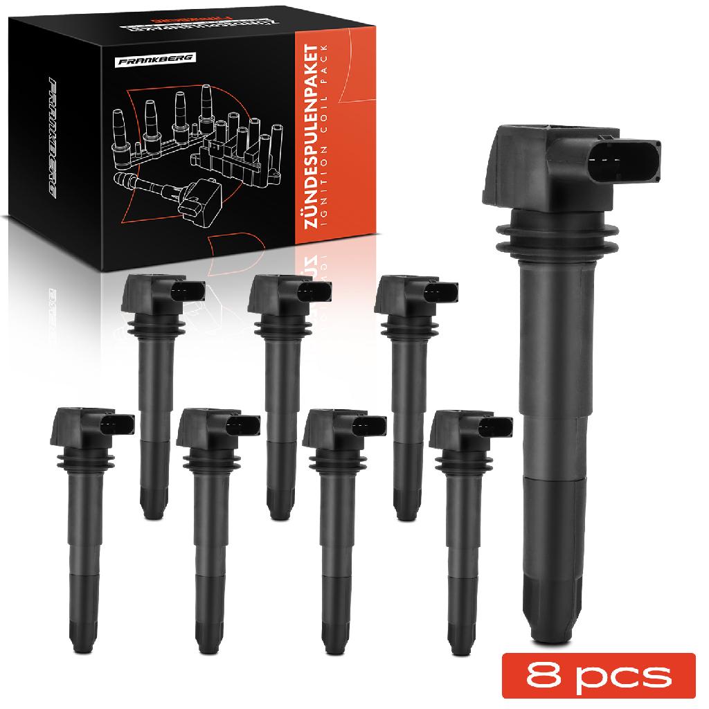 8x Zündmodul Zündspule für Porsche Carrera GT 980 Cayenne 9PA 5.7L 4.5L 2002-2006