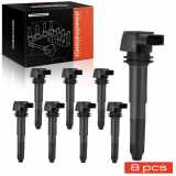 8x Zündmodul Zündspule für Porsche Carrera GT 980 Cayenne 9PA 5.7L 4.5L 2002-2006
