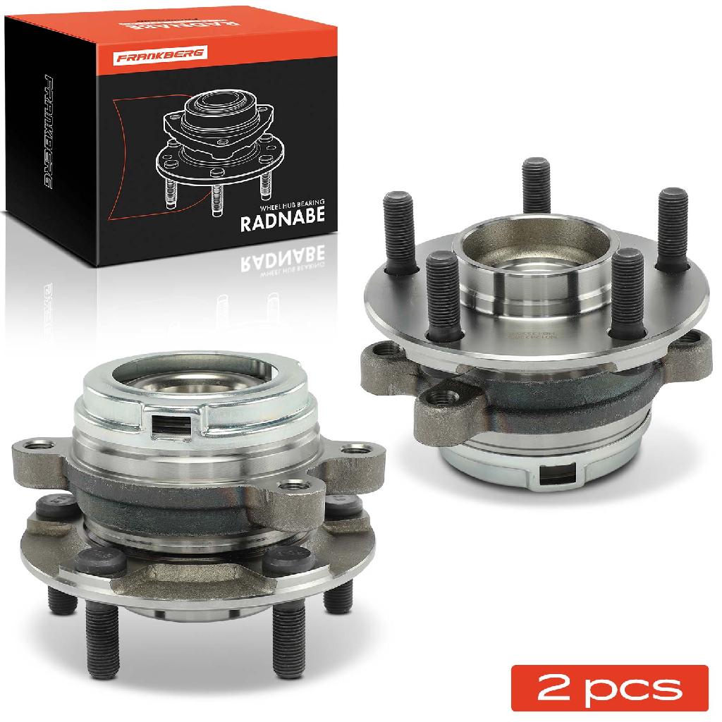 Frankberg 2x Radnabe Radlagersatz Vorderachse beidseitig für Nissan Murano II Z51 3.5L 2008-2014