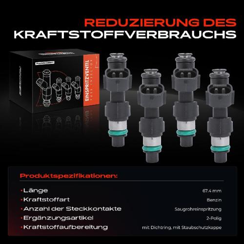 4x Einspritzventil Einspritzdüse für Nissan Tiida X-Trail T30 T31 Bild 4x Einspritzventil Einspritzdüse für Nissan Tiida X-Trail T30 T31