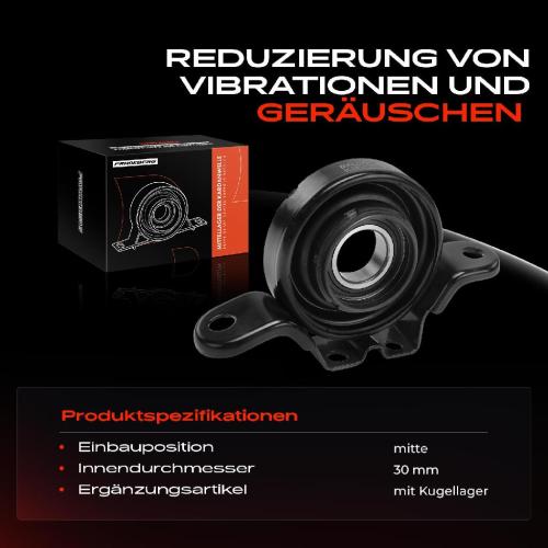 1x Lagerung Gelenkwelle Kardanwellenlager für Audi Q7 4LB 3.0L 2006-2015 Bild 1x Lagerung Gelenkwelle Kardanwellenlager für Audi Q7 4LB 3.0L 2006-2015