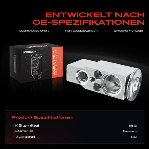 1x Expansionsventil Klimaanlage für Citroën C1 Peugeot 107 PM Toyota Aygo 1.0L 1.4L Bild 1x Expansionsventil Klimaanlage für Citroën C1 Peugeot 107 PM Toyota Aygo 1.0L 1.4L