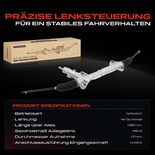 Frankberg 1x Lenkgetriebe Servolenkgetriebe für VW Crafter 30-50 Pritsche/Fahrgestell Mercedes-Benz B906 Bild Frankberg 1x Lenkgetriebe Servolenkgetriebe für VW Crafter 30-50 Pritsche/Fahrgestell Mercedes-Benz B906