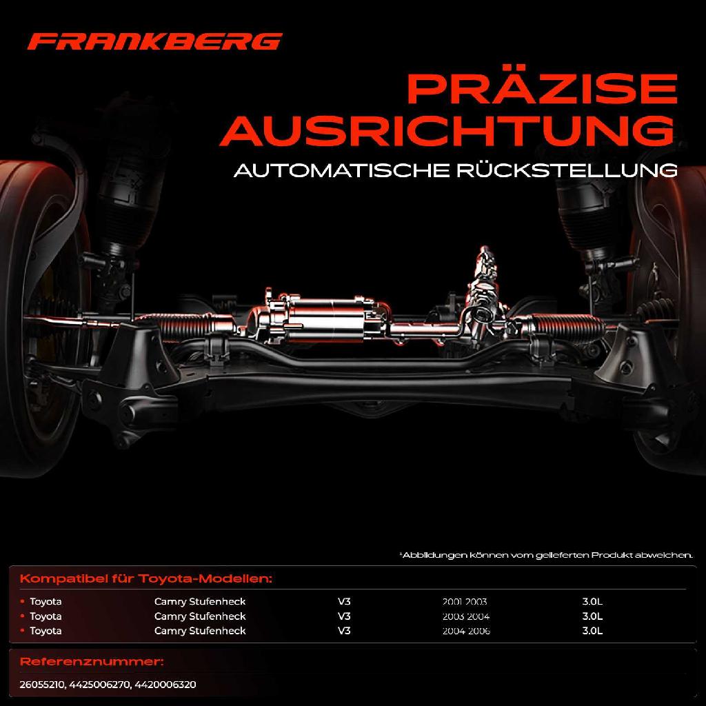 1x Lenkgetriebe Servolenkgetriebe für Toyota Camry Stufenheck V3 2001-2006