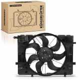 Frankberg 1x Motorkühller Einfachlüfter mit Kühlerlüfterrahmen Mercedes-Benz W205 W205 A205 S205 S213 X253