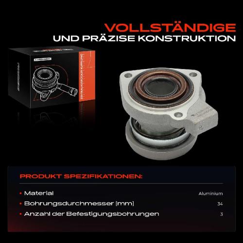 1x Zentralausrücker Kupplung für Opel Astra G CC Astra H Vectra B CC Saab 9-3 9-5 Bild 1x Zentralausrücker Kupplung für Opel Astra G CC Astra H Vectra B CC Saab 9-3 9-5