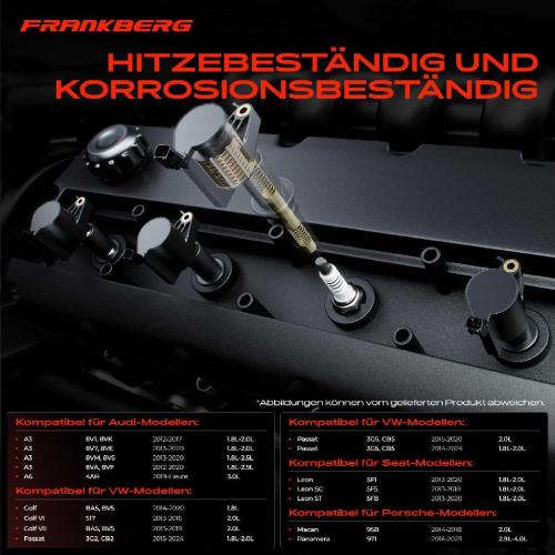 Frankberg 1x Z ndmodul Z ndspule f r VW Golf Alltrack VI VII Variant Arteon Polo Passat Beetle Jetta IV Scirocco Sharan Bild Frankberg 1x Z ndmodul Z ndspule f r VW Golf Alltrack VI VII Variant Arteon Polo Passat Beetle Jetta IV Scirocco Sharan
