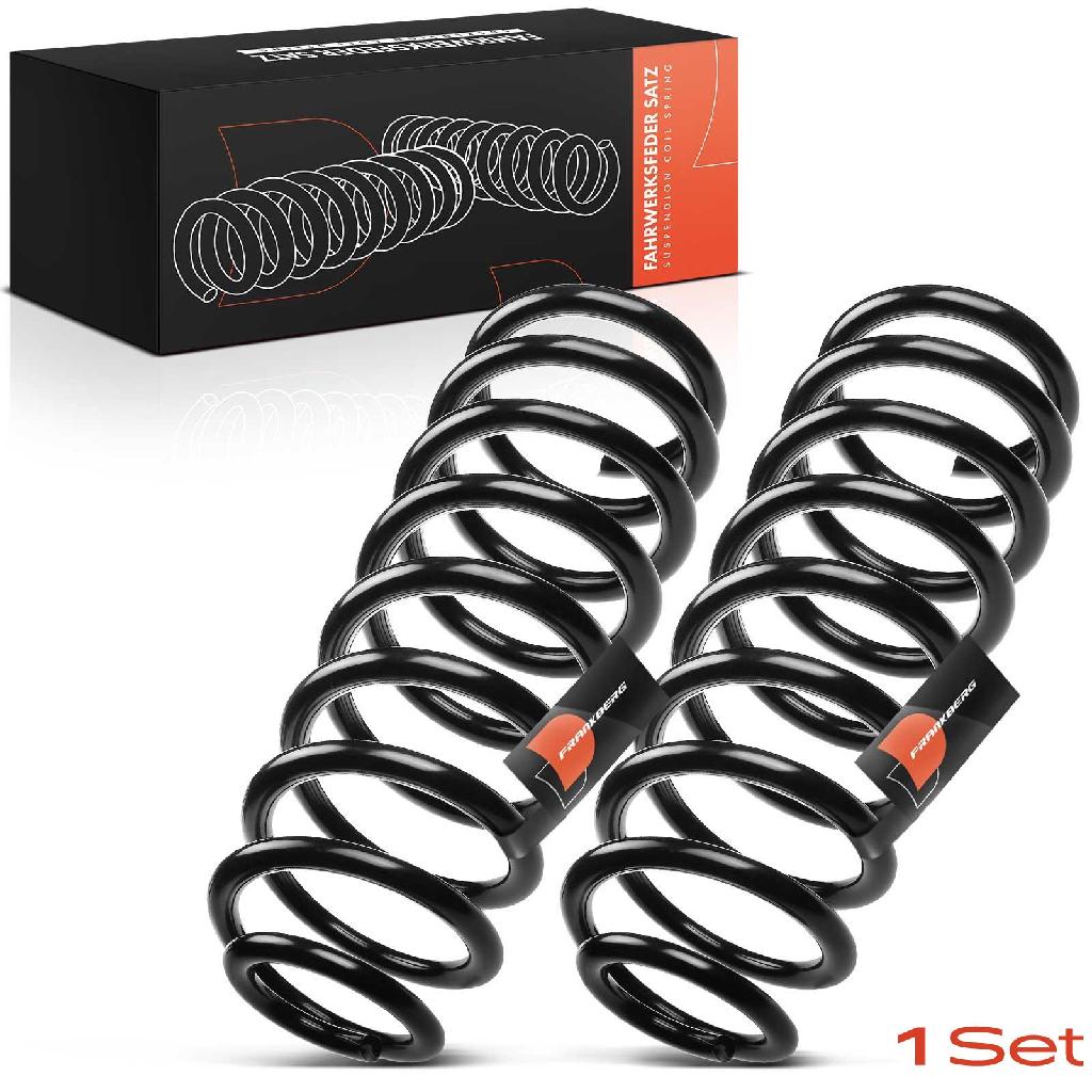 Frankberg 2x Fahrwerksfeder Hinterachse für Mercedes-Benz M-Klasse W164 3.0L 3.5L 5.0L 5.5L 2005-2011