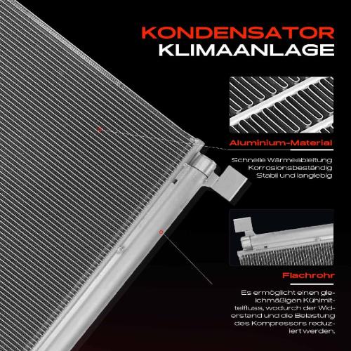 Frankberg 1x Kondensator Klimaanlage für VW Touareg Audi A6 A7 A8 Q7 Q8 4M Bild Frankberg 1x Kondensator Klimaanlage für VW Touareg Audi A6 A7 A8 Q7 Q8 4M