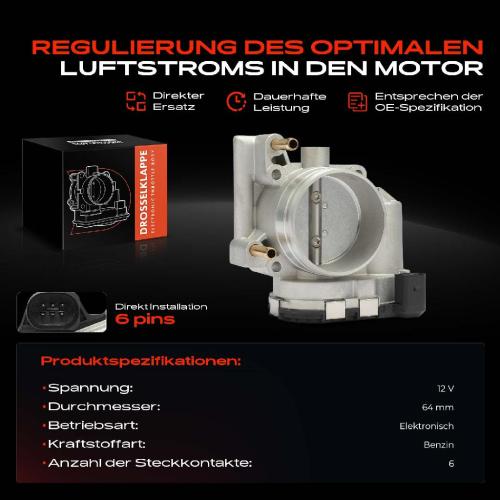 1x Drosselklappe Drosselklappenstutzen für VW Golf IV Passat Bora Seat Toledo Bild 1x Drosselklappe Drosselklappenstutzen für VW Golf IV Passat Bora Seat Toledo