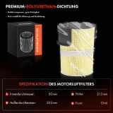 1x Luftfilter Filtereinsatz für Porsche Cayman 987 Boxster 987 2.7-3.4L 2004-2013