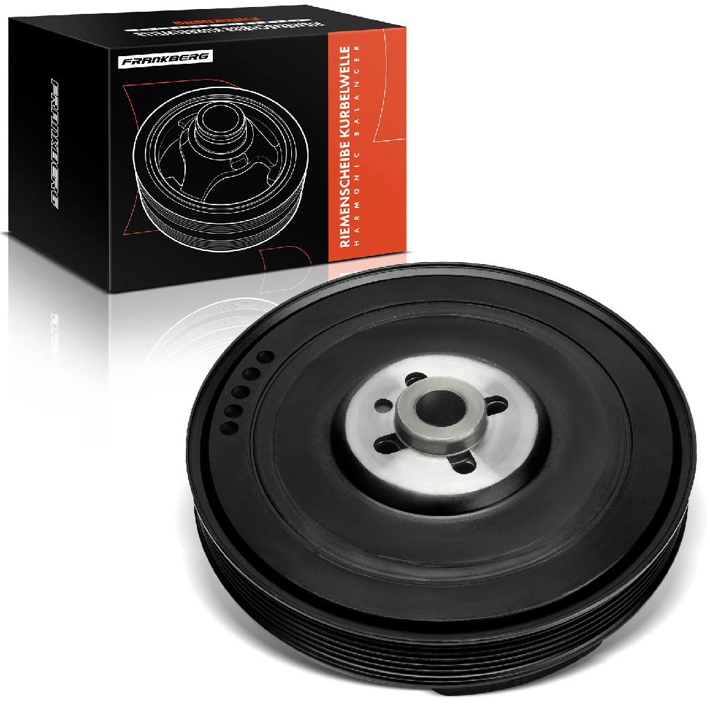 1x Riemenscheibe Kurbelwelle für VW Transporter IV Crafter 30-35 Bus 2E Audi A6 4A2