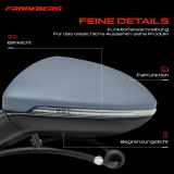 1x Außenspiegel Links für VW Golf Alltrack BA5 BV5 Golf VII 5G1 BE1 BE2 BQ1 2012-2021