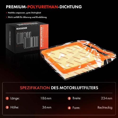 2x Luftfilter Filtereinsatz für Mercedes-Benz C-Klasse W205 E-Klasse W212 S-Klasse CLS GLC GLE Bild 2x Luftfilter Filtereinsatz für Mercedes-Benz C-Klasse W205 E-Klasse W212 S-Klasse CLS GLC GLE