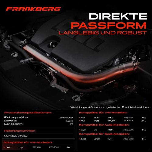 1x Kühlerschlauch Turboschlauch für VW Polo 6N2 9A 9N Lupo 6E1 6X1 Audi A2 8Z0 Seat Arosa 6H1 Bild 1x Kühlerschlauch Turboschlauch für VW Polo 6N2 9A 9N Lupo 6E1 6X1 Audi A2 8Z0 Seat Arosa 6H1