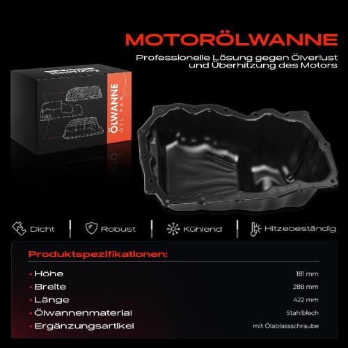 Frankberg 1x Ölwanne Motorölwanne für Ford Tourneo Custom V362 Transit Custom V362 Transit V363 2.0L Bild Frankberg 1x Ölwanne Motorölwanne für Ford Tourneo Custom V362 Transit Custom V362 Transit V363 2.0L