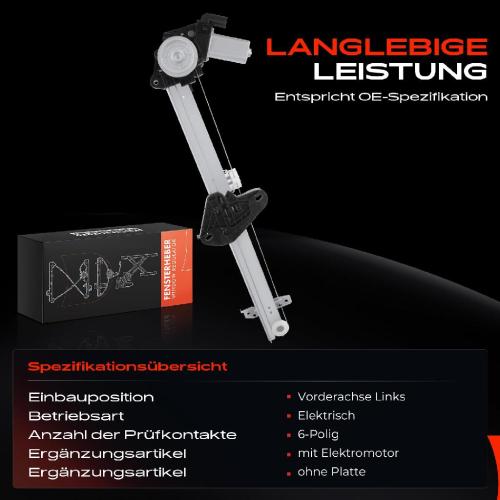 1x Fensterheber Vorne Links für Honda Jazz IV GK Schrägheck Bild 1x Fensterheber Vorne Links für Honda Jazz IV GK Schrägheck