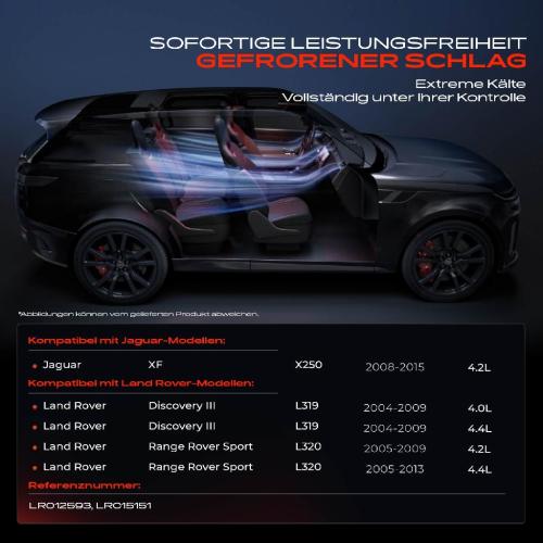 1x Klimakompressor für Land Rover Discovery 3 Range Rover Sport Jaguar XF Bild 1x Klimakompressor für Land Rover Discovery 3 Range Rover Sport Jaguar XF