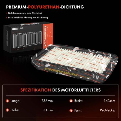 1x Luftfilter Filtereinsatz für Suzuki Liana ER RH 1.6 Swift 3 EZ MZ 1.3-1.6 Bild 1x Luftfilter Filtereinsatz für Suzuki Liana ER RH 1.6 Swift 3 EZ MZ 1.3-1.6