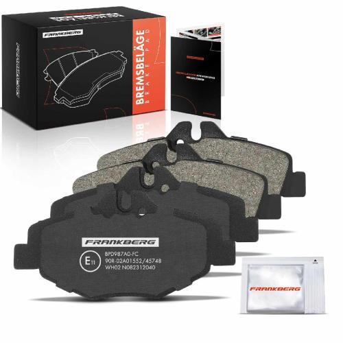 4x Bremsbeläge Vorderachse für Mercedes-Benz E-Klasse Pritsche/Fahrgestell W211 VF211 S211 Bild 4x Bremsbeläge Vorderachse für Mercedes-Benz E-Klasse Pritsche/Fahrgestell W211 VF211 S211