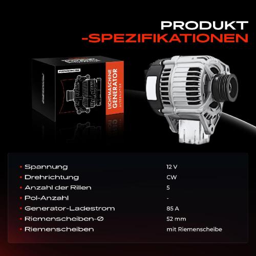 1x Lichtmaschine Generator für Rover 200 XW 400 RT RT 600 RH 800 XS 2.0l Bild 1x Lichtmaschine Generator für Rover 200 XW 400 RT RT 600 RH 800 XS 2.0l