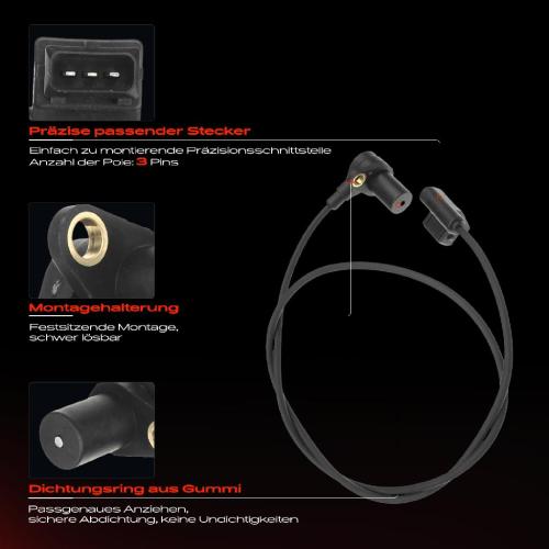 1x Kurbelwellensensor Impulsgeber für BMW 3er E36 316i 318i Z3 Roadster Bild 1x Kurbelwellensensor Impulsgeber für BMW 3er E36 316i 318i Z3 Roadster