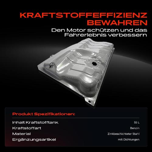 Frankberg 1x Kraftstofftank Kraftstoffbehälter für VW Golf I 155 Scirocco 1.3L-1.8L Bild Frankberg 1x Kraftstofftank Kraftstoffbehälter für VW Golf I 155 Scirocco 1.3L-1.8L