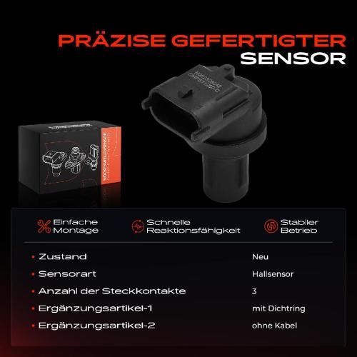 1x Nockenwellenposition Sensor für Jaguar XE XF Land Rover L550 L538 L560 2.0L 3.0L Bild 1x Nockenwellenposition Sensor für Jaguar XE XF Land Rover L550 L538 L560 2.0L 3.0L
