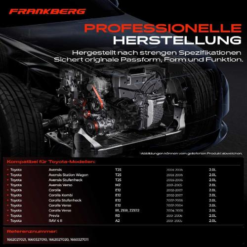 1x Spannrolle Riemenspanner für Toyota Avensis Corolla RAV 4 II Bild 1x Spannrolle Riemenspanner für Toyota Avensis Corolla RAV 4 II